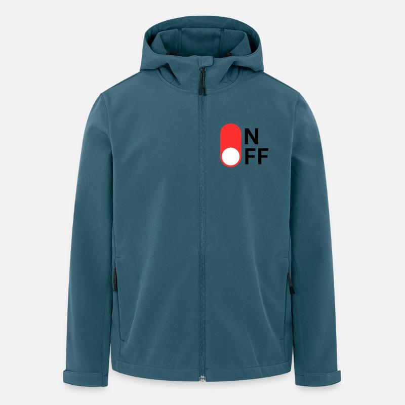 ON/OFF mode - Men’s Recycled Softshell Jacket by Stanley/Stella - stargazer