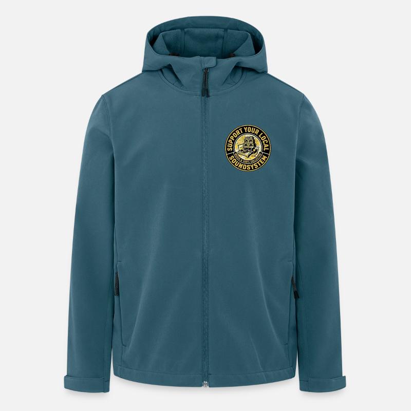 Support Local Music - Men’s Recycled Softshell Jacket by Stanley/Stella - stargazer