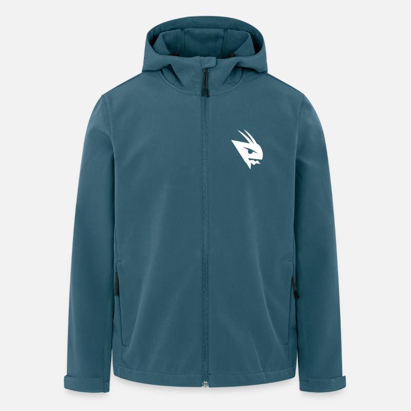 CRICKETFIT - Recycelte Männer Softshell-Jacke von Stanley/Stella - Dunkles Petrol