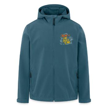 Line Dance Time Line Dancing Dancing - Men’s Recycled Softshell Jacket by Stanley/Stella - stargazer - Front - AI Model Male 185 light (185cm)