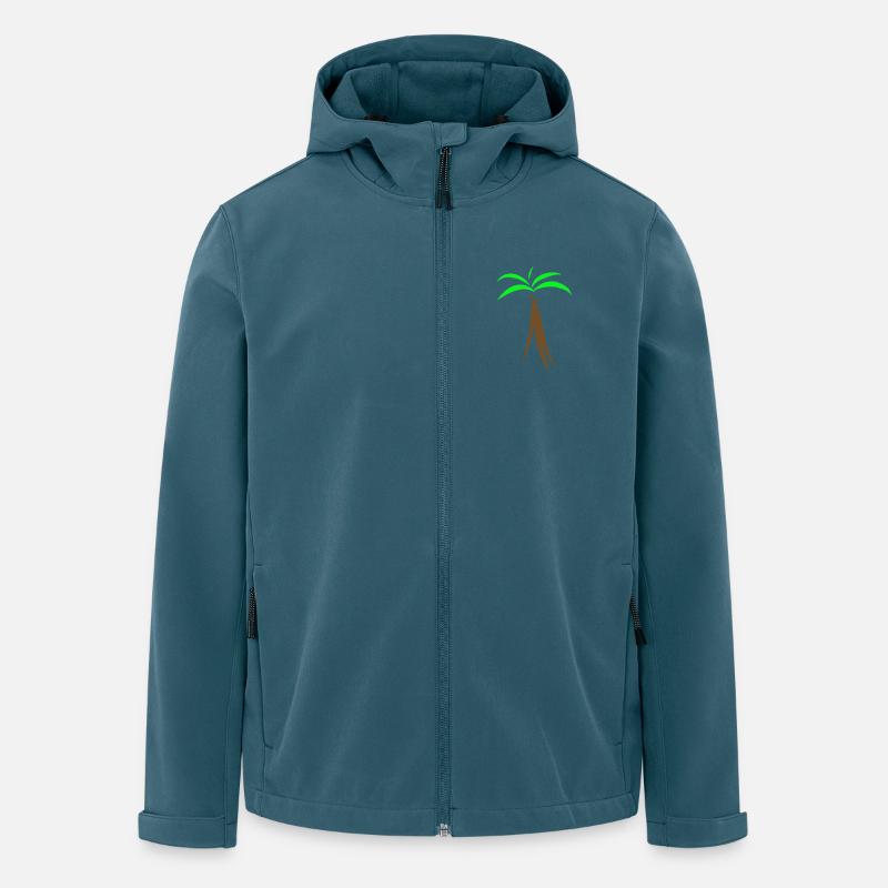 Palm tree - Men’s Recycled Softshell Jacket by Stanley/Stella - stargazer