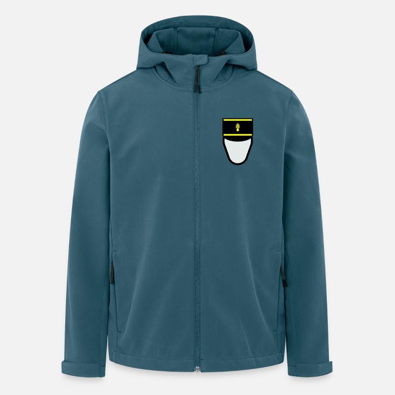 Gendarm Képi G.M. (Mobile Constable) - Recycelte Männer Softshell-Jacke von Stanley/Stella - Dunkles Petrol