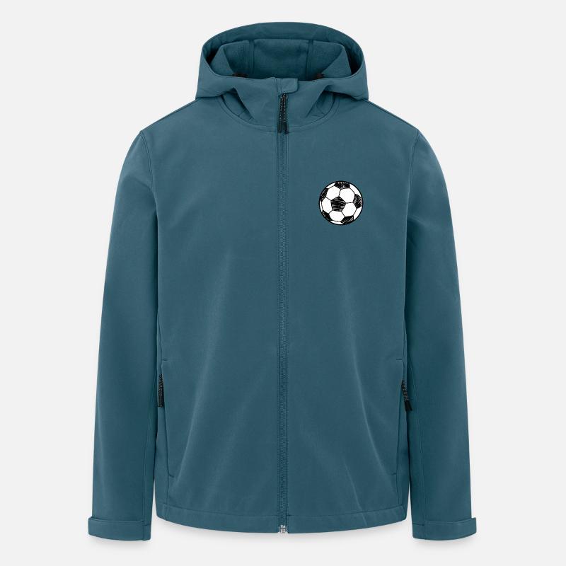 soccer - Men’s Recycled Softshell Jacket by Stanley/Stella - stargazer