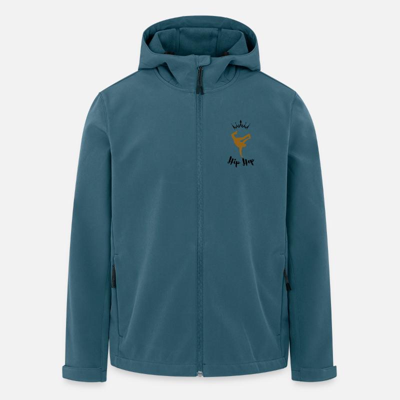 Dancer Breakdance - Recycelte Männer Softshell-Jacke von Stanley/Stella - Dunkles Petrol