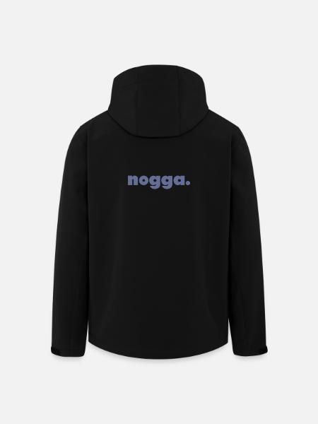 Nogga. - Veste softshell homme en polyester recyclé Stanley/Stella - noir