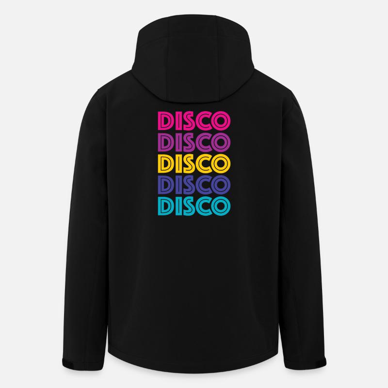 Disco Disco Disco - Men’s Recycled Softshell Jacket by Stanley/Stella - black