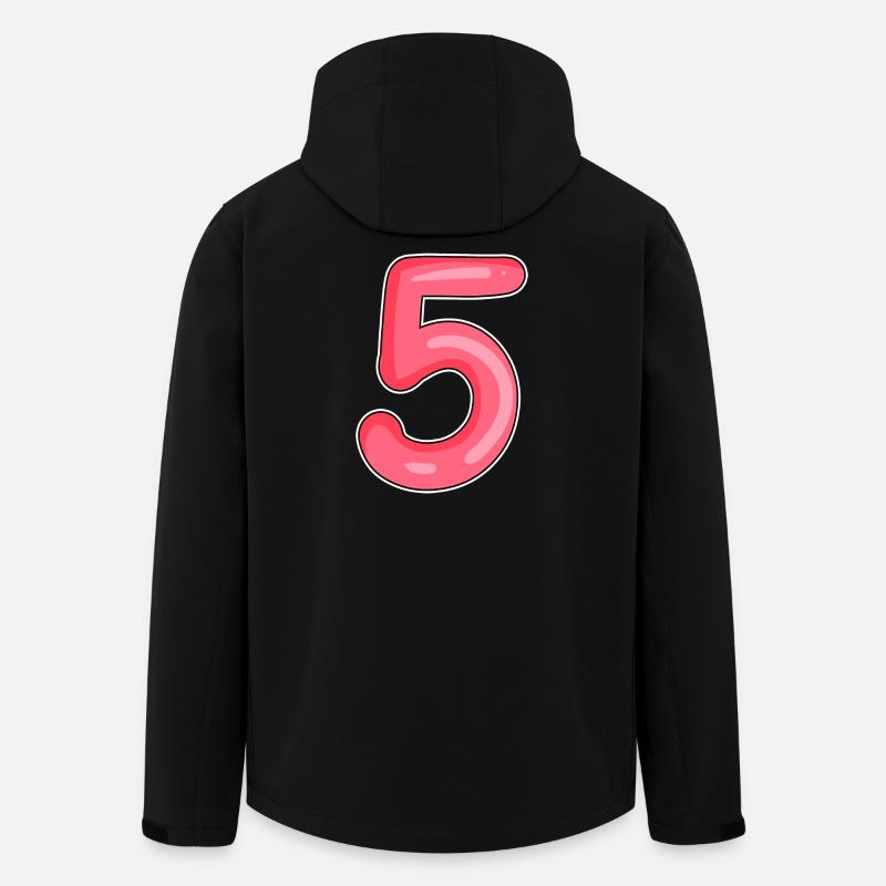 5 - Men’s Recycled Softshell Jacket by Stanley/Stella - black