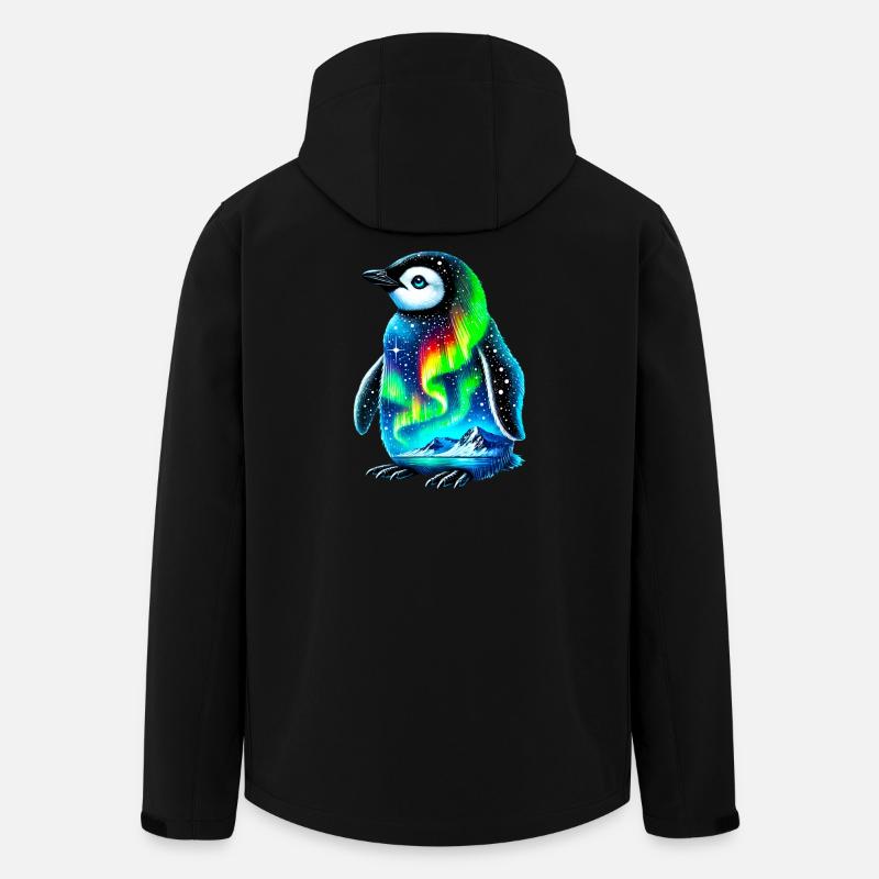 Penguin - Men’s Recycled Softshell Jacket by Stanley/Stella - black