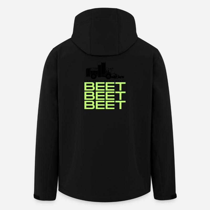 Rübenroder Tshirt - Recycelte Männer Softshell-Jacke von Stanley/Stella - Schwarz