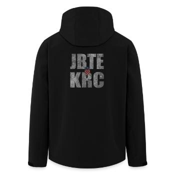 Silhouette de t-shirt silhouette de Paris - Veste softshell homme en polyester recyclé Stanley/Stella - noir - Dos - AI Model Male 185 light (185cm)