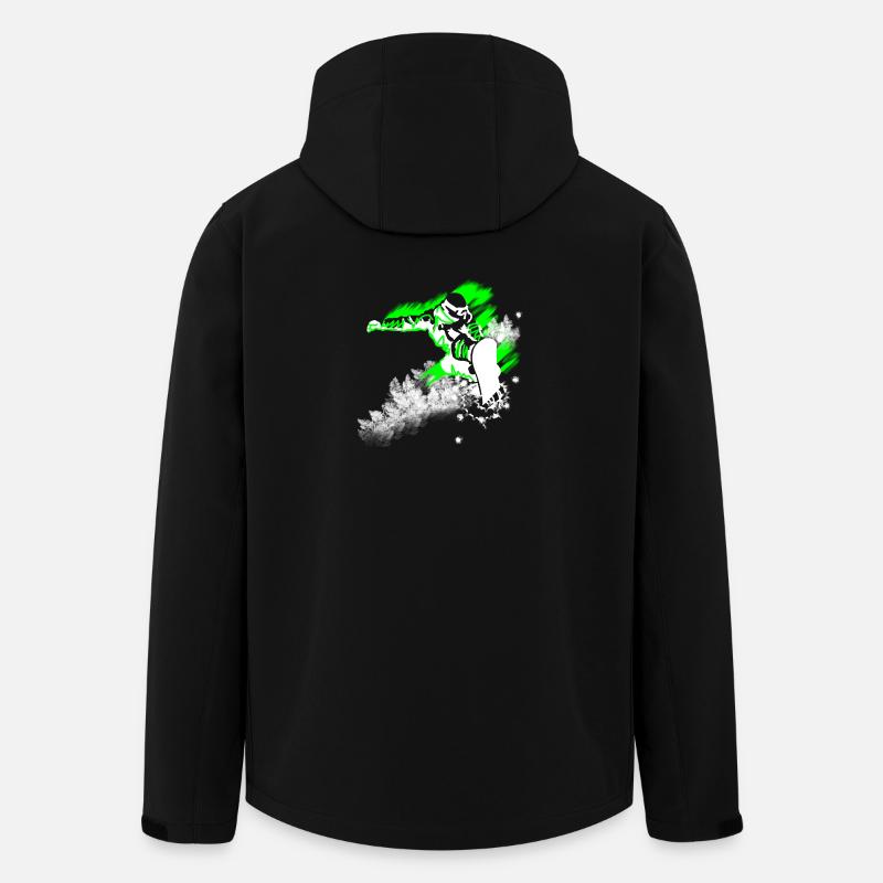 snowboardist - Veste softshell homme en polyester recyclé Stanley/Stella - noir