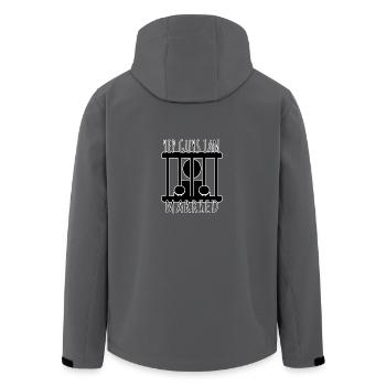 MrMuri - MARRIED - Men’s Recycled Softshell Jacket by Stanley/Stella - black - Back - AI Model Male 185 light (185cm)