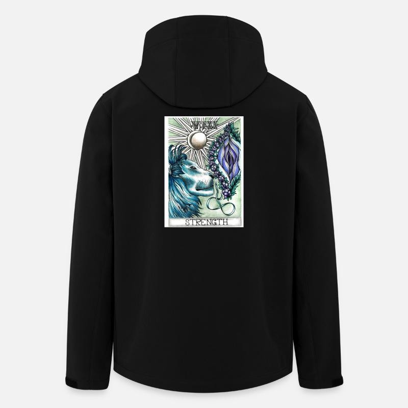 Strength - Recycelte Männer Softshell-Jacke von Stanley/Stella - Schwarz