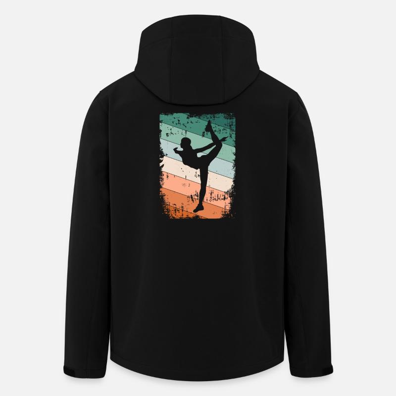 Ballett Ballerina Tänzerin - Recycelte Männer Softshell-Jacke von Stanley/Stella - Schwarz