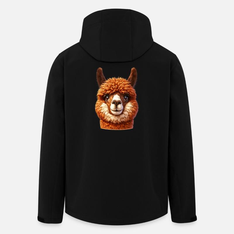 Alpaca - Men’s Recycled Softshell Jacket by Stanley/Stella - black