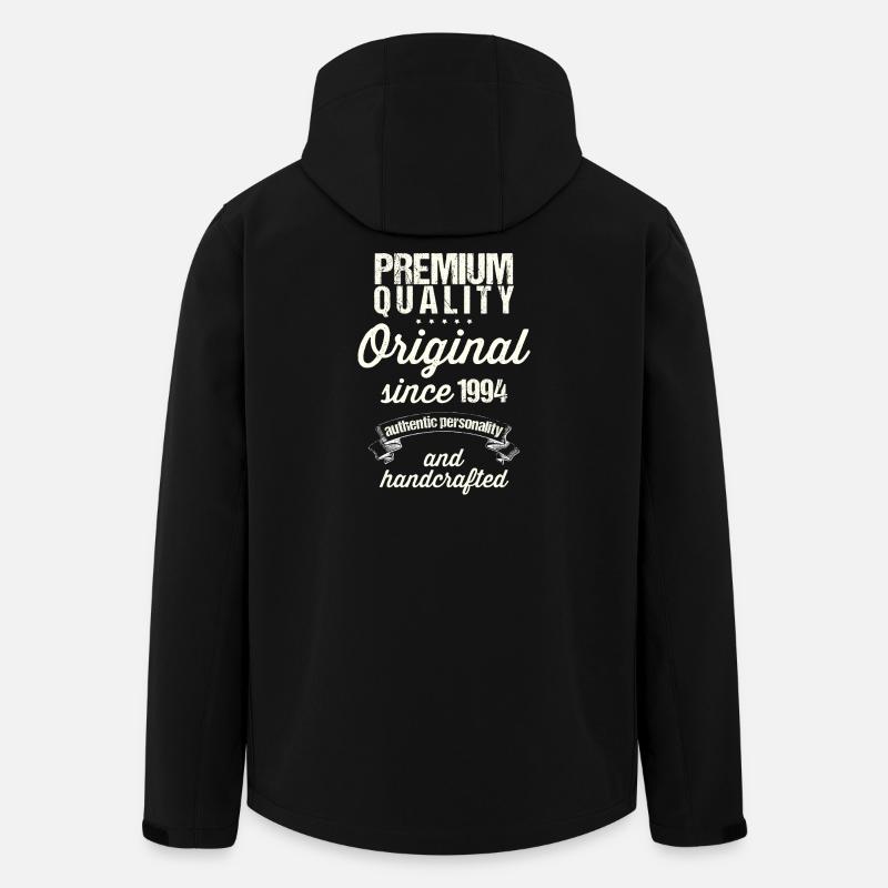 Année 1994 - Veste softshell homme en polyester recyclé Stanley/Stella - noir