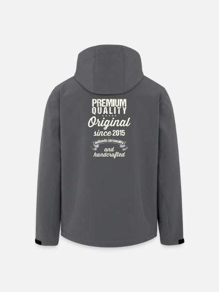 2015 Yearbook - Men’s Recycled Softshell Jacket by Stanley/Stella - black