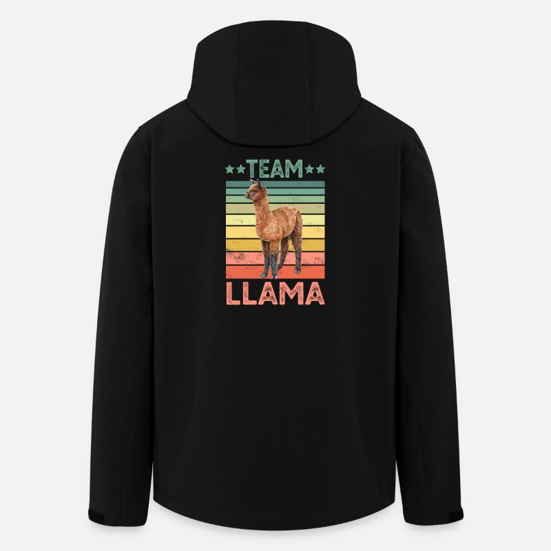 Lama - Recycelte Männer Softshell-Jacke von Stanley/Stella - Schwarz