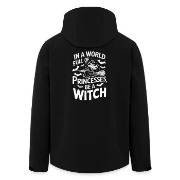 Dans un monde rempli de princesses, sois une sorcière - Veste softshell homme en polyester recyclé Stanley/Stella - noir - Dos - AI Model Male 185 light (185cm)