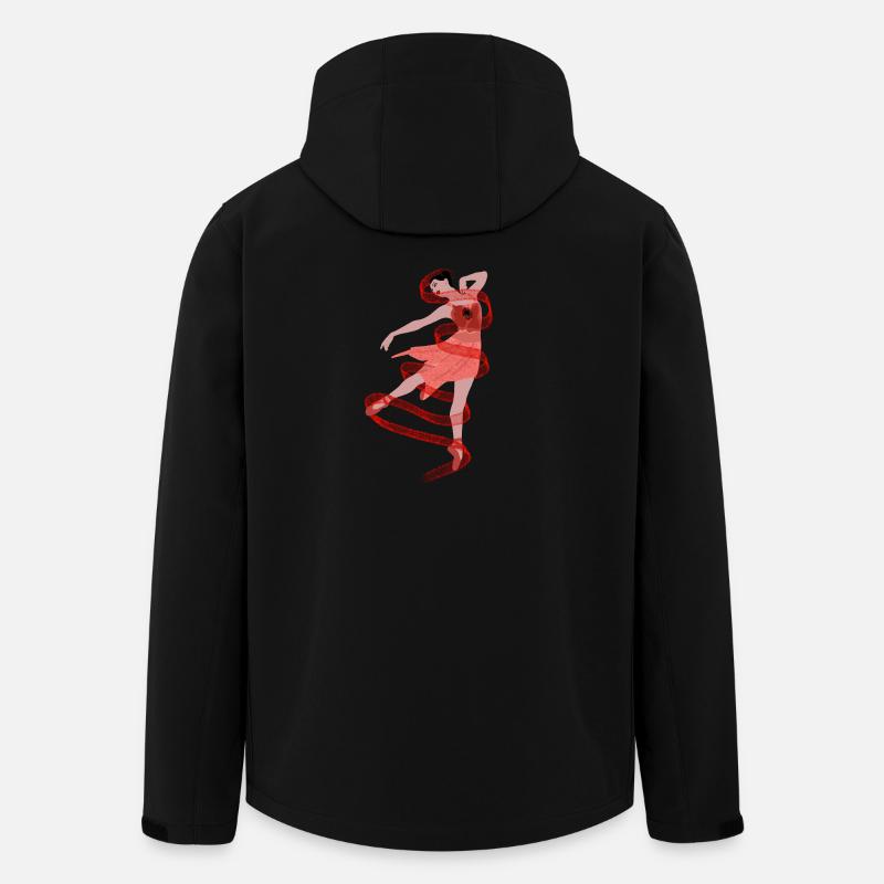 Ballerina - Men’s Recycled Softshell Jacket by Stanley/Stella - black