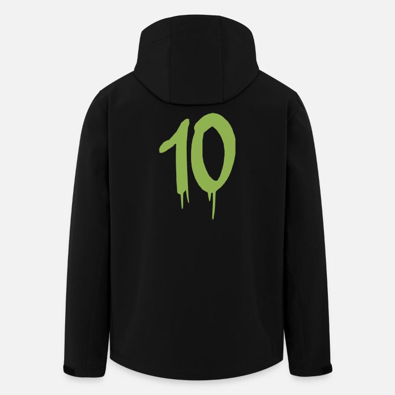 10 - Recycelte Männer Softshell-Jacke von Stanley/Stella - Schwarz