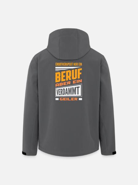 Ergotherapeut Beruf Geiler - Recycelte Männer Softshell-Jacke von Stanley/Stella - Schwarz