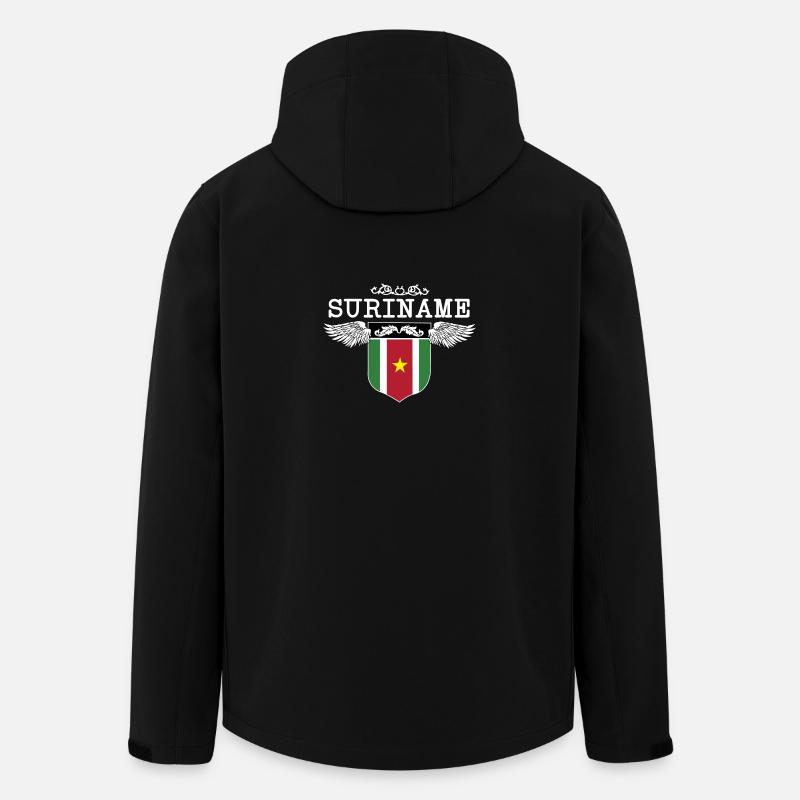 Suriname Ailes - Veste softshell homme en polyester recyclé Stanley/Stella - noir