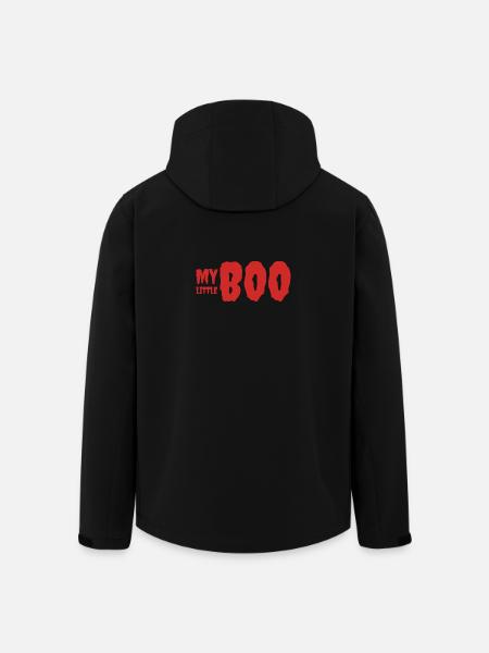 My Little Boo Childhood T-Shirt Design - Men’s Recycled Softshell Jacket by Stanley/Stella - black