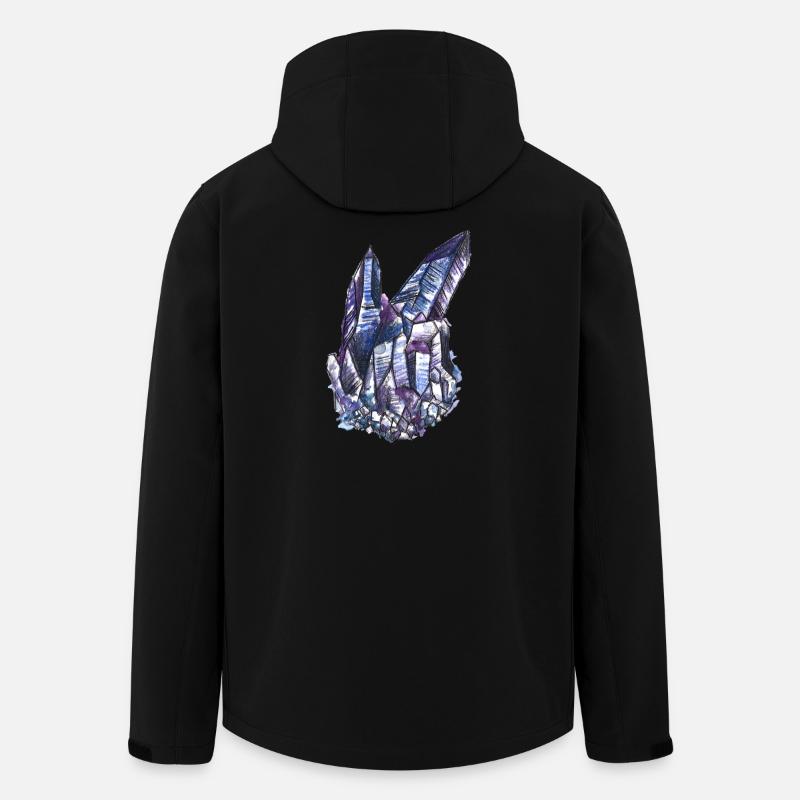 Minerals - Recycelte Männer Softshell-Jacke von Stanley/Stella - Schwarz