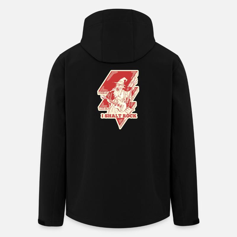 Sorcier magique à bascule - Veste softshell homme en polyester recyclé Stanley/Stella - noir