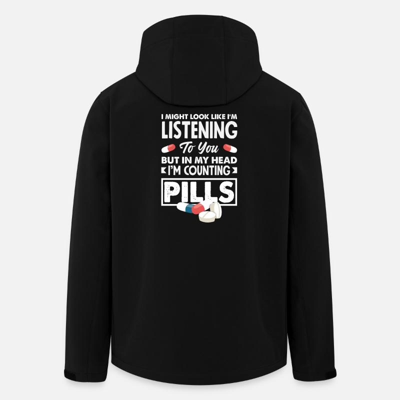 Apotheker Pharmazeutisch-technischer - Recycelte Männer Softshell-Jacke von Stanley/Stella - Schwarz