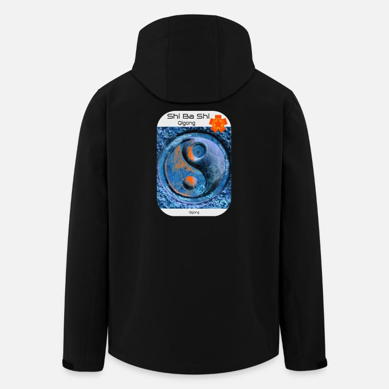 Shi Ba Shi - QiGong - Recycelte Männer Softshell-Jacke von Stanley/Stella - Schwarz