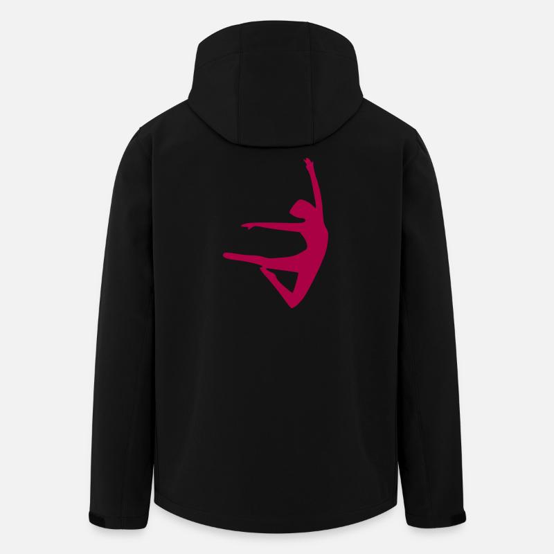 Tanz tanzen - Recycelte Männer Softshell-Jacke von Stanley/Stella - Schwarz