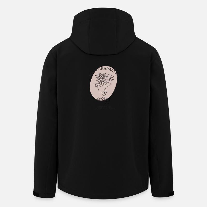 Protégez votre énergie - Veste softshell homme en polyester recyclé Stanley/Stella - noir