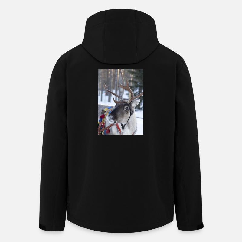 renne - Veste softshell homme en polyester recyclé Stanley/Stella - noir