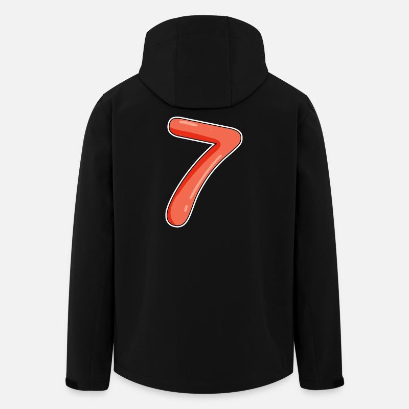 Seven - Men’s Recycled Softshell Jacket by Stanley/Stella - black