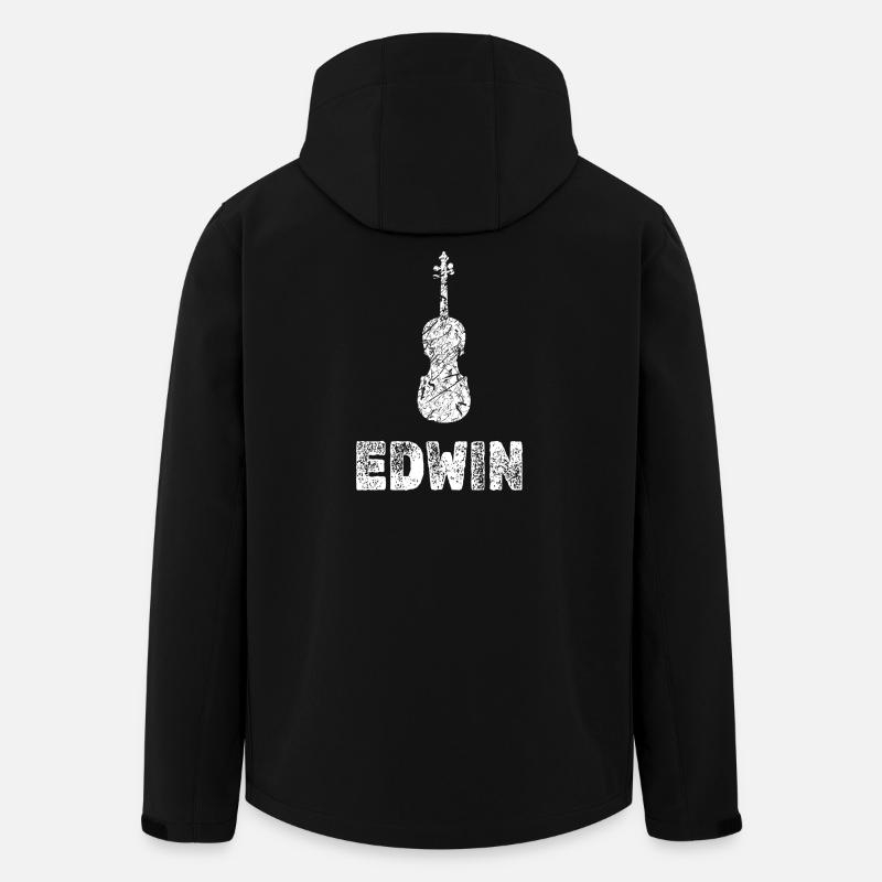 Gift for Edwin - Men’s Recycled Softshell Jacket by Stanley/Stella - black