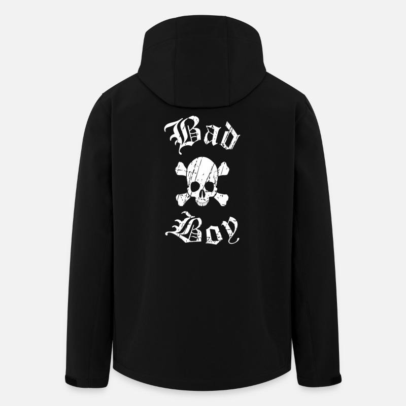 Conception de tatouage de crâne - Veste softshell homme en polyester recyclé Stanley/Stella - noir
