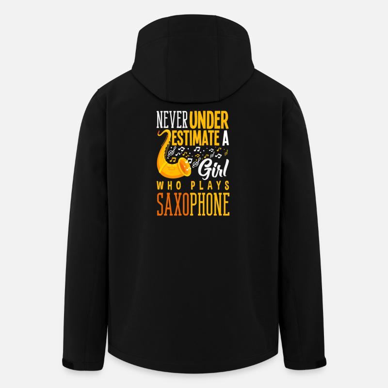 Saxophone - Veste softshell homme en polyester recyclé Stanley/Stella - noir