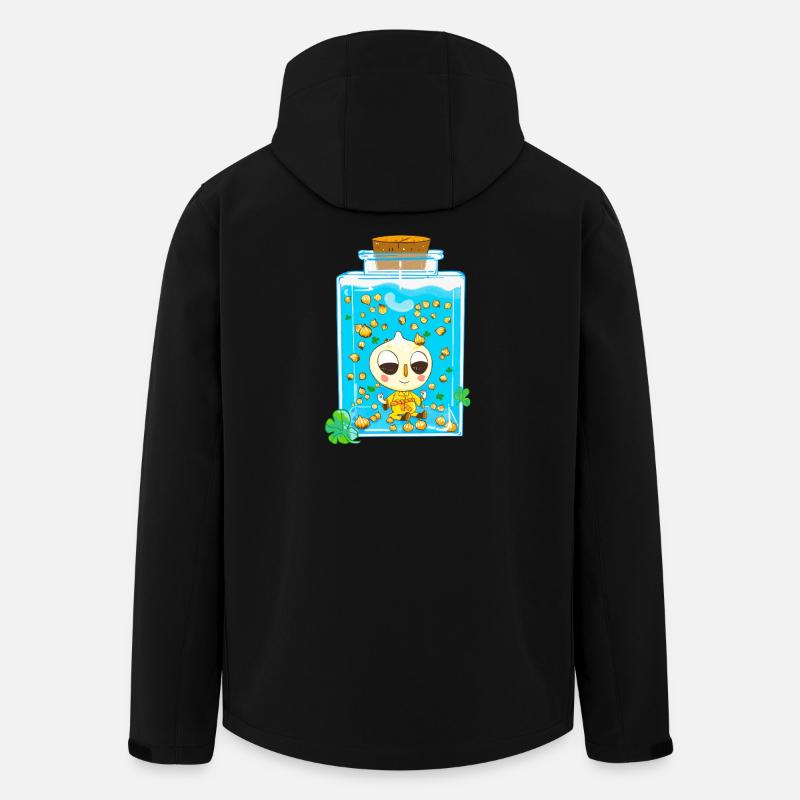 Tama Pickels  - Recycelte Männer Softshell-Jacke von Stanley/Stella - Schwarz