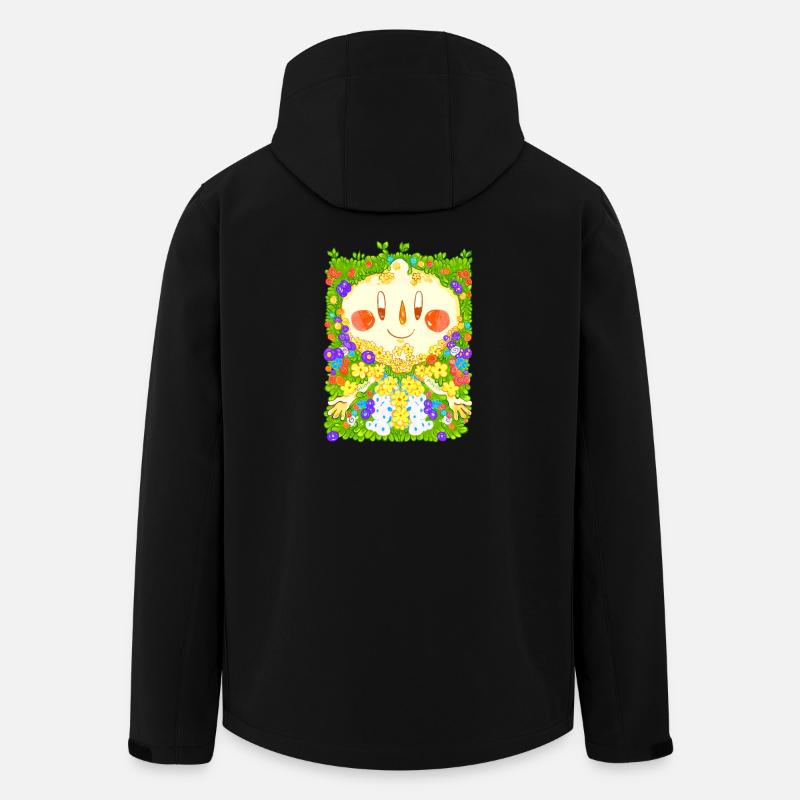 Parterre de fleurs - Veste softshell homme en polyester recyclé Stanley/Stella - noir