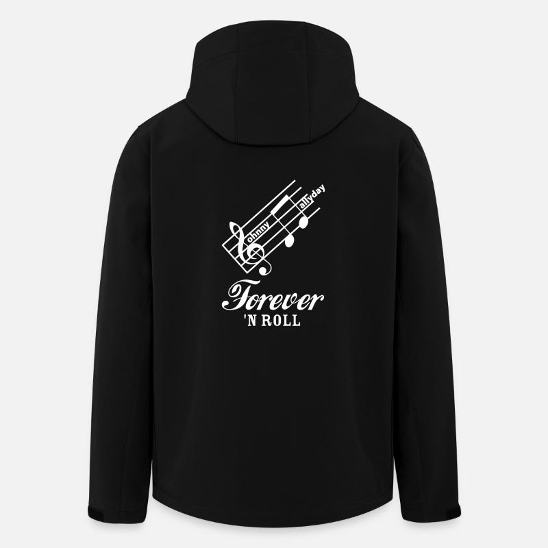 johnny wite - Men’s Recycled Softshell Jacket by Stanley/Stella - black