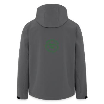 Queen of Plants - Veste softshell homme en polyester recyclé Stanley/Stella - noir - Dos - AI Model Male 185 light (185cm)