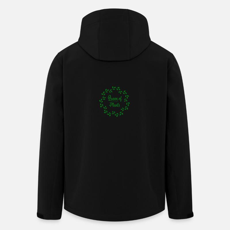 Queen of Plants - Recycelte Männer Softshell-Jacke von Stanley/Stella - Schwarz