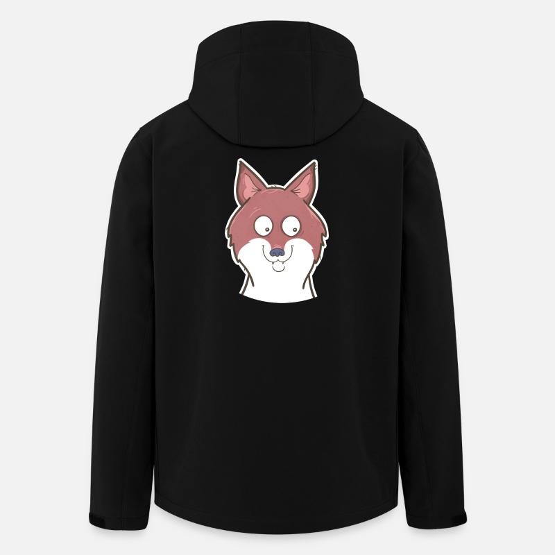 Fox - Men’s Recycled Softshell Jacket by Stanley/Stella - black