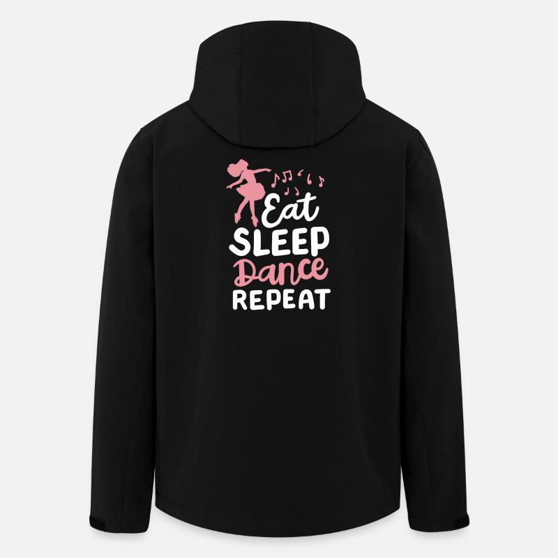 Ballett Tanzen Ballerina - Recycelte Männer Softshell-Jacke von Stanley/Stella - Schwarz