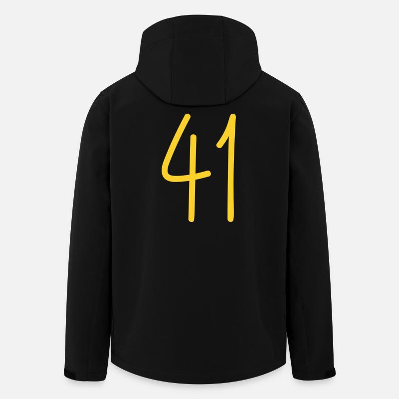 41 - Recycelte Männer Softshell-Jacke von Stanley/Stella - Schwarz