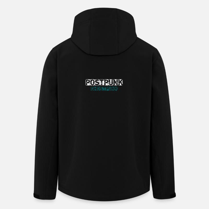 Postpunk Ghostpunk - Veste softshell homme en polyester recyclé Stanley/Stella - noir