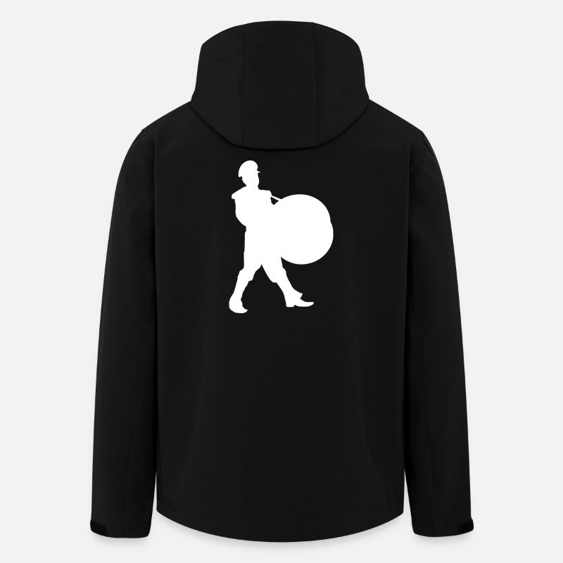 Screen Hero Silhouette - Recycelte Männer Softshell-Jacke von Stanley/Stella - Schwarz