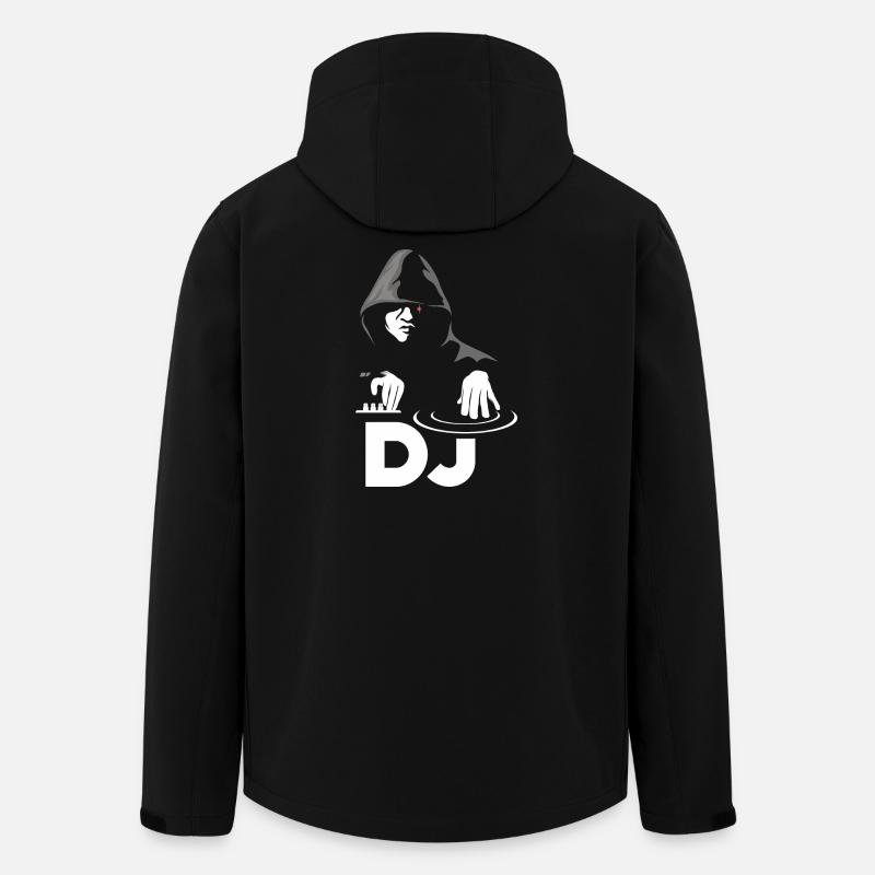 DJ - Recycelte Männer Softshell-Jacke von Stanley/Stella - Schwarz